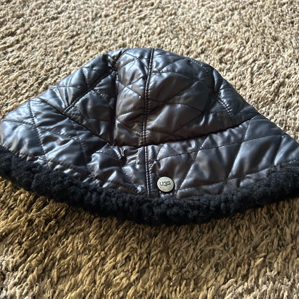 UGG Metallic Quilted Hat